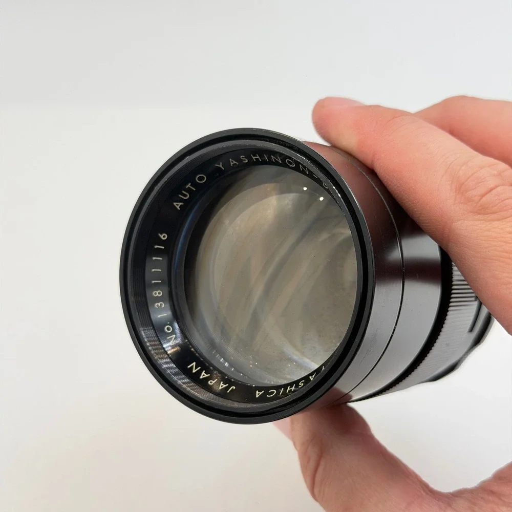 Yashica Auto Yashinon-DX 135mm f2.8 M42 Mount Lens with 55mm Toshiba Filter